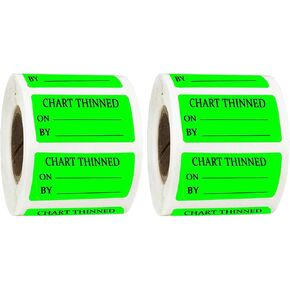 الرسم البياني رقيق ، على/بواسطة الملصقات الطبية الرسم البياني الذي تم ترقيته على/من خلال ملصقات الرعاية الصحية الطبية ، ملصقات تعليمات 1.5 "× 0.75" للمخططات الطبية (500 قطعة/لفة) in Kuwait