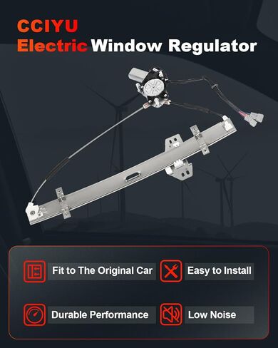 cciyu Power Window Regulator With Motor Replacement for 2009-2014 for Honda Fit Front Right Passenger Side in Saudi Arabia