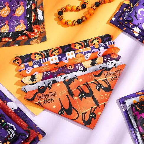 Reginary 72 Packs St. Patrick's Day Dog Bandanas Bulk Shamrock St. Patrick's Day Green Soft Dog Scarf Adjustable Pet Puppy Bibs Triangle Puppy Bibs Adjustable Cat Bandana for Pet Costume Accessories in Kuwait