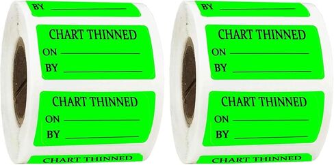 الرسم البياني رقيق ، على/بواسطة الملصقات الطبية الرسم البياني الذي تم ترقيته على/من خلال ملصقات الرعاية الصحية الطبية ، ملصقات تعليمات 1.5 "× 0.75" للمخططات الطبية (500 قطعة/لفة) in Kuwait