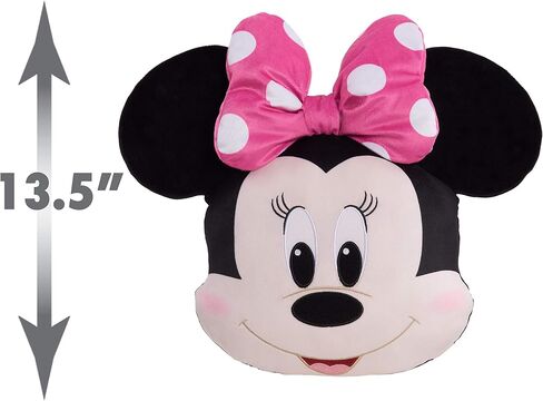 Disney Classics Character Heads, Mickey Mouse, 13-Inch Plushie, Soft Pillow Buddy Toy for Kids, Officially Licensed Kids Toys for Ages 2 Up by Just Play in Saudi Arabia