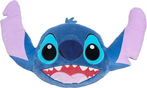 Disney Classics Character Heads, Mickey Mouse, 13-Inch Plushie, Soft Pillow Buddy Toy for Kids, Officially Licensed Kids Toys for Ages 2 Up by Just Play in Saudi Arabia