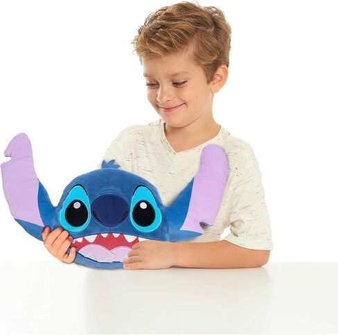 Disney Classics Character Heads, Mickey Mouse, 13-Inch Plushie, Soft Pillow Buddy Toy for Kids, Officially Licensed Kids Toys for Ages 2 Up by Just Play in Saudi Arabia