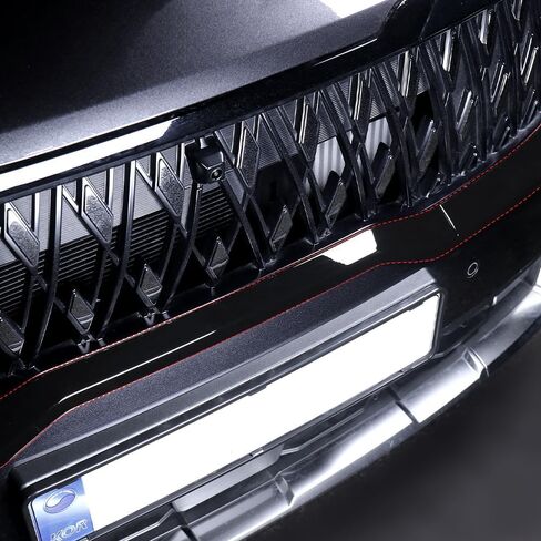 YOUTOOCAR Front Grille Cover Trim Compatible with KIA Carnival 2024 Accessories (Carbon Fiber Pattern) in Kuwait
