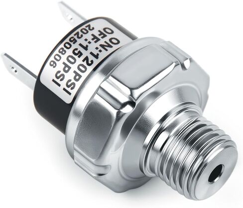 120-150psi 1/4 "-18 مفتاح ضغط الهواء 24V in Kuwait