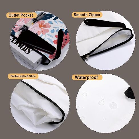 Book Sleeve, Book Covers for Paperbacks,Book Sleeves with Zipper, Book Pouch Butterfly Lover Gifts, Butterfly Themed Gifts for Women Librarian Teacher Daughter Graduation Birthday Christmas Gifts in Saudi Arabia