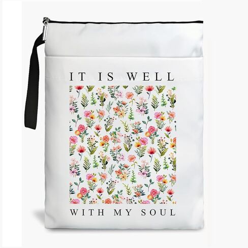 Book Sleeve, Book Covers for Paperbacks,Book Sleeves with Zipper, Book Pouch Butterfly Lover Gifts, Butterfly Themed Gifts for Women Librarian Teacher Daughter Graduation Birthday Christmas Gifts in Saudi Arabia