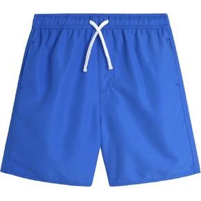 Boys Swim Trunks - Quick Dry Sun Protection Board Shorts with Breathable Mesh Lining and Drawstring Waist (Sizes: 8-18) in Kuwait