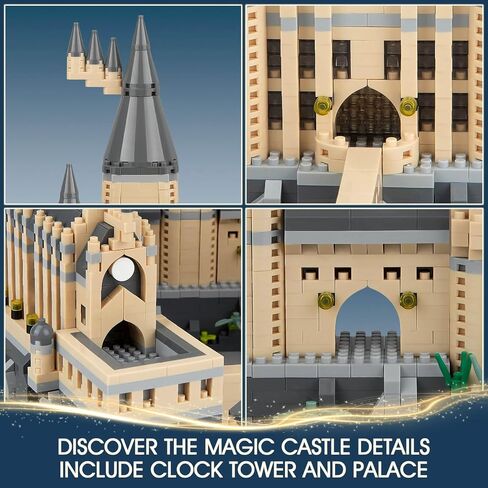 Magic Castle Book Building Set, Creative STEM Toys Gifts for Boys Girls 8-14, Collectible Display Castle Kit for Adults Kids Movie Fans (727 PCS) in Saudi Arabia