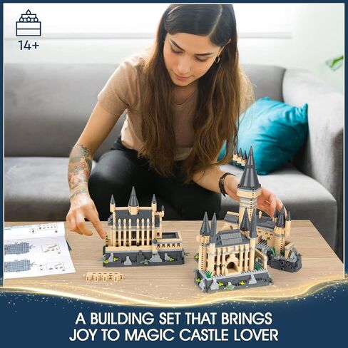 Magic Castle Book Building Set, Creative STEM Toys Gifts for Boys Girls 8-14, Collectible Display Castle Kit for Adults Kids Movie Fans (727 PCS) in Saudi Arabia