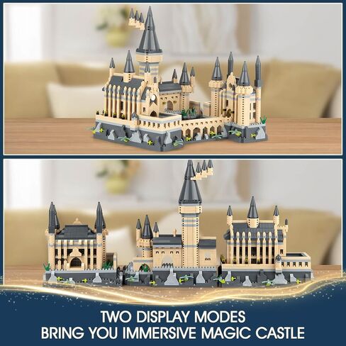 Magic Castle Book Building Set, Creative STEM Toys Gifts for Boys Girls 8-14, Collectible Display Castle Kit for Adults Kids Movie Fans (727 PCS) in Saudi Arabia