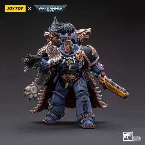 Joytoy1/18 Warhammer The Horus Heresy Figure Deace Wolves Deathsworn Pack Deathsworn 5 Model Model Gift 4.81 inch in Kuwait
