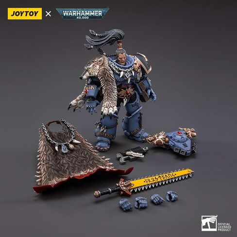 Joytoy1/18 Warhammer The Horus Heresy Figure Deace Wolves Deathsworn Pack Deathsworn 5 Model Model Gift 4.81 inch in Kuwait