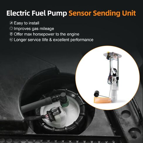 Electric Fuel Pump Assembly Compatible with Polaris Ranger 500 EFI CREW Midsize 2009-2013 Ranger 700 EFI CREW XP 2008-2009 Ranger 800 2010 4x4 6x6 Replace 2204306 in Saudi Arabia