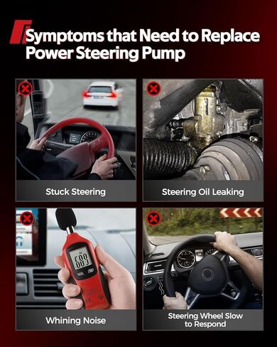 Torchbeam Power Steering Pump, Power Assist Pump, for 2011-2013 J-e-tta 2.5L, 2012-2014 Passat 2.5L, 2015 J-e-tta 1.8L, 2012-2014 J-e-tta, 2012-2013 Beetle 2.5L, Replace 21-659 in Kuwait