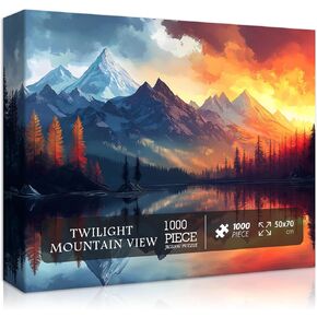 ألغاز الخيول للبالغين 1000 قطعة ، والمناظر الطبيعية الطبيعة ، المناظر الطبيعية ، مشهد جبل الزهرة ، والألغاز الصعبة مع الحيوانات ذات المناظر الطبيعية الخلابة in Kuwait