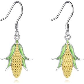 أقراط البيتزا 925 الفضة الاسترليني بيتزا تتدلى أقراط البيتزا القرط قطرة لطيف الغذاء والمجوهرات هدايا للنساء عشاق البيتزا in Kuwait