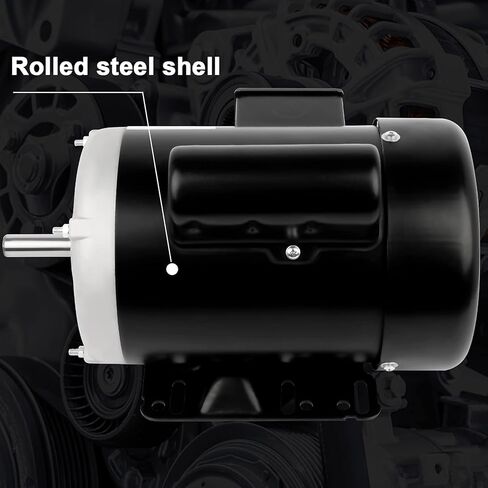 محرك كهربائي 3 حصان، محرك أحادي الطور للمزرعة 3450 دورة في الدقيقة 208-230 فولت 56 إطار، قطر العمود 5/8 بوصة، طول العمود 1.88 بوصة، 60 هرتز CW/CCW TEFC 2 قطب in Kuwait