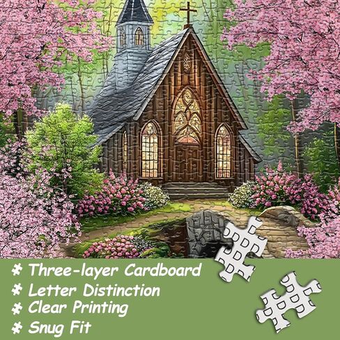 Horse Puzzles for Adults 1000 Piece, Nature Landscape Puzzles Flower Mountain Scenery, Challenging Jigsaw Puzzles with Animals Scenic in Saudi Arabia
