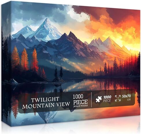 ألغاز الخيول للبالغين 1000 قطعة ، والمناظر الطبيعية الطبيعة ، المناظر الطبيعية ، مشهد جبل الزهرة ، والألغاز الصعبة مع الحيوانات ذات المناظر الطبيعية الخلابة in Kuwait