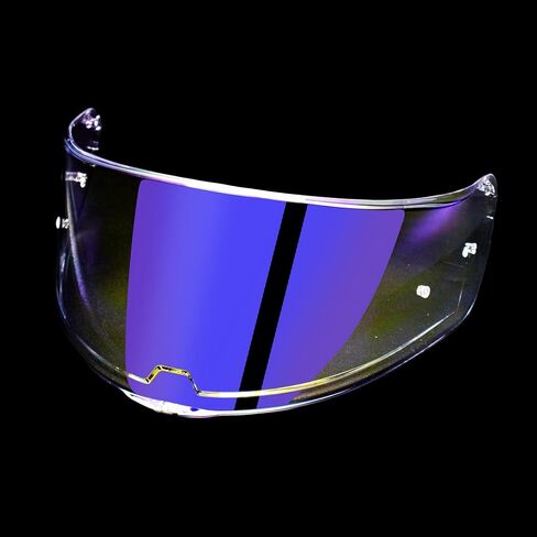 استبدال حجارة خوذة الدراجات النارية لـ L S2 FT2 Vector Sedici Strada 2 Strada 3 FF801 FF397 UV Protect Helment Shield (Purple) in Kuwait