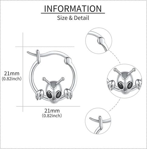 Cute Hedgehog Earrings 925 Sterling Silver Hedgehog Hoop Earrings Animal Hedgehog Jewelry Valentines Gifts for Women in Kuwait