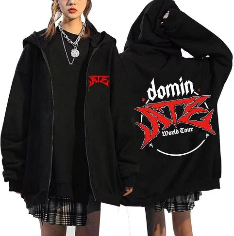 KPOP Stray Kids ألبوم جديد Ate Hoodie Jacket Felix Hyunjin Bangchan Leeknow Minho World Tour zippered Sweatershirt Screet in Kuwait