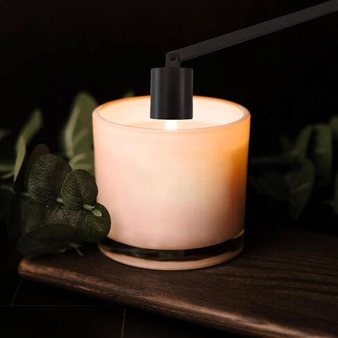 Candle Snuffer, Golden Candle Snuffer Extinguisher with Long Handle, Gold Color Stainless Steel Wick Flame Snuffer for Putting Out Candle Flame Safely in Kuwait