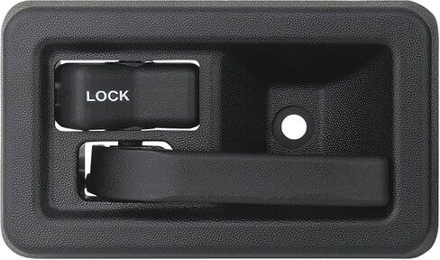 APPERFiT Interior Door Handle (Pair) Compatible with Jeep Wrangler YJ TJ 1991-2006 Replaces 55176477AB 55176476AB 79540 79541 in Kuwait