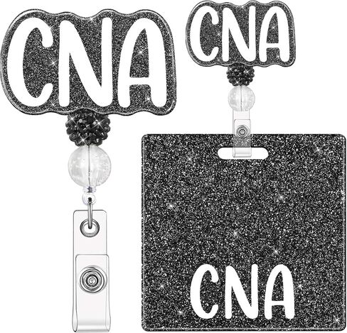 RN Badge Buddy with RN Nurse Badge Reel Retractable Nursing ID Clip for RN Nurses Students (RN) in Kuwait