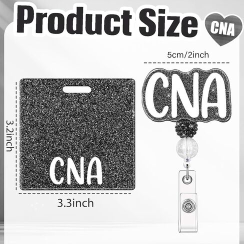 RN Badge Buddy with RN Nurse Badge Reel Retractable Nursing ID Clip for RN Nurses Students (RN) in Kuwait