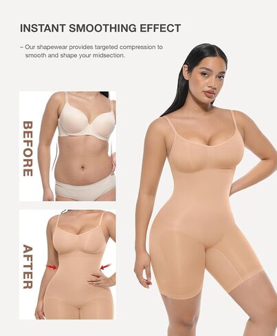 Lover-Beauty Shapewear Tummy Control Bodysuit Butt Lifting Seamless Body Shaper for Women Waist Trainer Comfortable Wearing in Kuwait