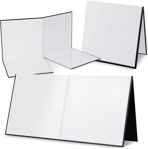 Zhanmai 10 Pcs Blank Game Board Quad Fold Dry Erase Make Your Own Game Board Folding Cardboard for School Classroom DIY Game Entertainment Activities, 18 x 18 Inches in Saudi Arabia