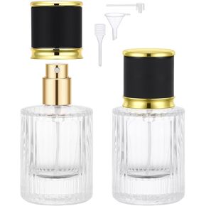 زجاجة رذاذ رذاذ دقيقة 30 مل من Segbeauty، زجاجة رذاذ عطر قابلة لإعادة الملء، قطعتان من زجاجات العطور الفارغة، زجاجات سفر زجاجية لأدوات الزينة، حاوية عطر رذاذ كولونيا للرجال in Kuwait