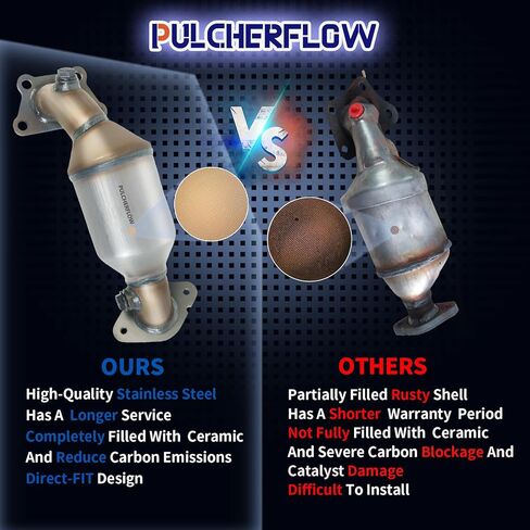 Rear Catalytic Converter Compatible with 2010 2011 Buick LaCrosse 3.6L V6 Catalytic Convertor High Performance (EPA Compliant) in Kuwait