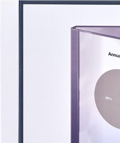 Staples 463364 Presentation Binder 24 Sleeve Capacity White in Kuwait