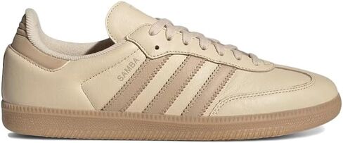 أحذية Adidas Samba OG للرجال ، كريم أبيض/من الورق المقوى/الكريستال ، الحجم 13 in Saudi Arabia
