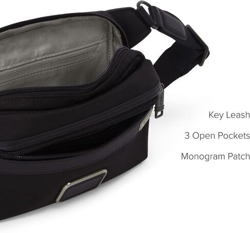 TUMI - Alpha East West Sling - Premium Travel Bag with Quick Access Pockets - Easy to Carry for Everyday Use - Black in Saudi Arabia