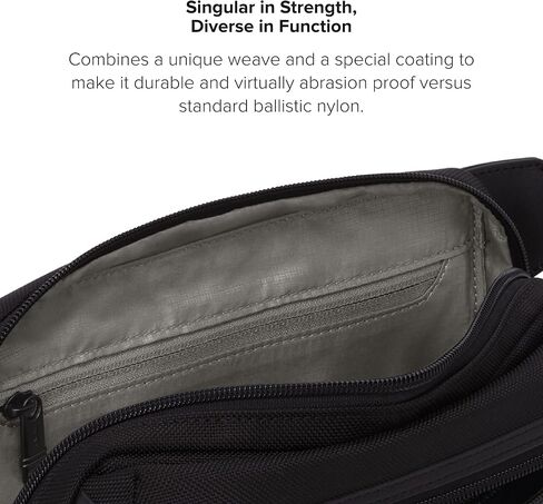 TUMI - Alpha East West Sling - Premium Travel Bag with Quick Access Pockets - Easy to Carry for Everyday Use - Black in Saudi Arabia