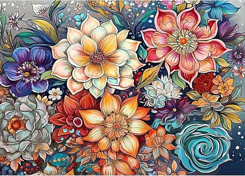 JATOK Diamond Painting Kits for Adults Beginner Ladybug Sunflower 5D DIY Diamond Art Craft Paint with Full Round Drill Embroidery Pictures Arts Paint by Number Kits for Home Wall Decor 11.8x15.7in in Saudi Arabia