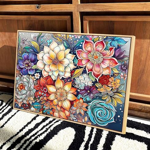 JATOK Diamond Painting Kits for Adults Beginner Ladybug Sunflower 5D DIY Diamond Art Craft Paint with Full Round Drill Embroidery Pictures Arts Paint by Number Kits for Home Wall Decor 11.8x15.7in in Saudi Arabia