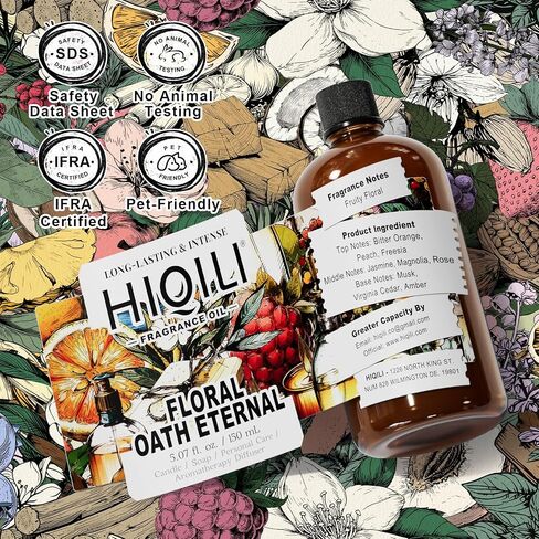 Hiqili عطر زيت الزهور اليمين الأبد in Kuwait
