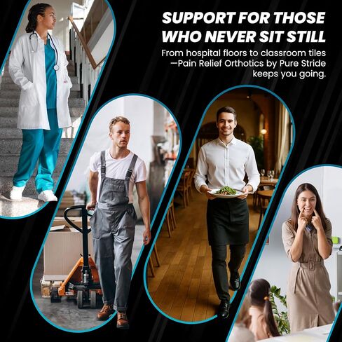 Full Length Orthotics for Quick Relief - Plantar Fasciitis, Heel Spurs and Metatarsalgia - Men's 8-8.5/ Women's 10-10.5 in Saudi Arabia