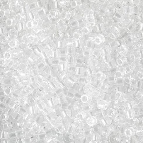 Miyuki Delica 11/0 Seed Beads Crystal AB Db051 7.2 Gr in Kuwait