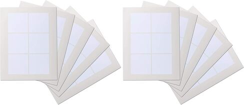 Waterproof Essential Oil Labels, 30 Squares, 3 x 3 Inches, Oil Proof, Highly Durable Blank Stickers in Saudi Arabia