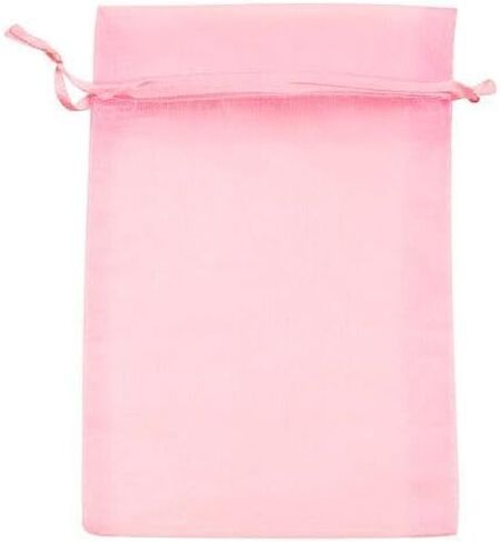 ATCG 25pcs 10x14 Inches Large Drawstring Organza Bags Decoration Festival Wedding Party Favor Pouches (Black) in Kuwait