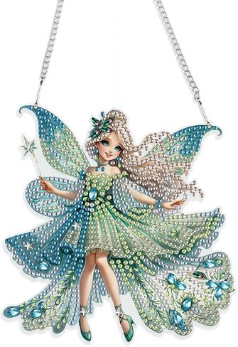 JISHSHAY Diamond Art Pendant Diamond Painting Hanging Diamond Art Suncatchers Diamond Art Wind Chime Diamond Painting Window Suncatchers Diamond Art Hanging Diamond Painting Pendant Elephant in Saudi Arabia