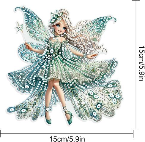 JISHSHAY Diamond Art Pendant Diamond Painting Hanging Diamond Art Suncatchers Diamond Art Wind Chime Diamond Painting Window Suncatchers Diamond Art Hanging Diamond Painting Pendant Elephant in Saudi Arabia