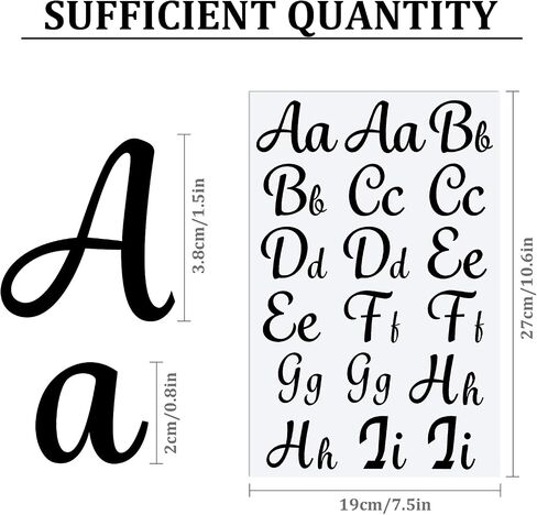 18 Sheet Iron Letters Iron on Letters Cursive Heat Transfer Letters for T Shirts Clothing Stockings Printing Craft Decoration (Golden, Silver) in Saudi Arabia
