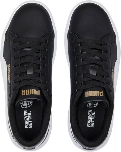 PUMA Women's Smash Platform V3 Sneaker, Warm White-Caramel Latte Gold, 7.5 in Kuwait
